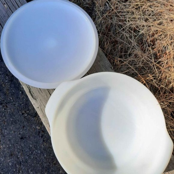 Anchor Hocking Fire King Candle Glow Glass Casserole Dish - Picture 6 of 7